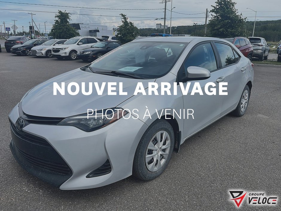 Toyota Corolla *CE BLUETOOTH CUISE* 2019 à Rivière-du-Loup, Québec