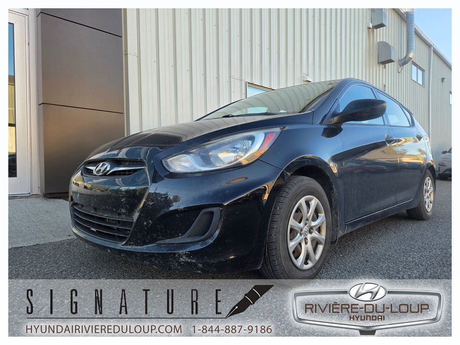 2013 Hyundai Accent GL,SIEGE CHAUFFANT  A/C in Riviere-Du-Loup, Quebec