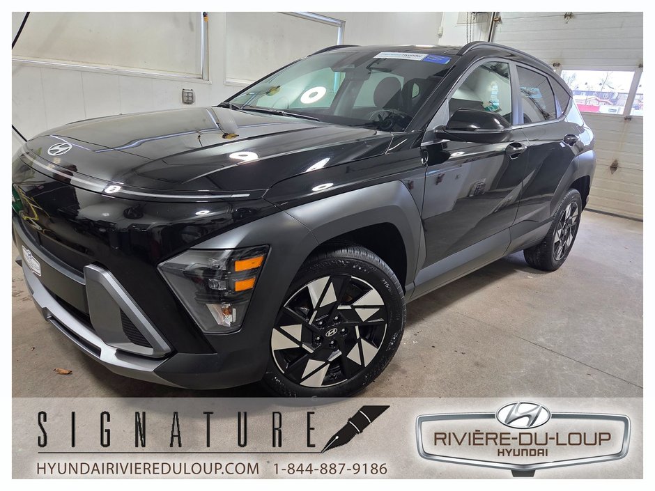 Hyundai Kona PREFERRED+TREND,AWD,CUIR,TOIT,MAGS 2025 à Riviere-Du-Loup, Québec
