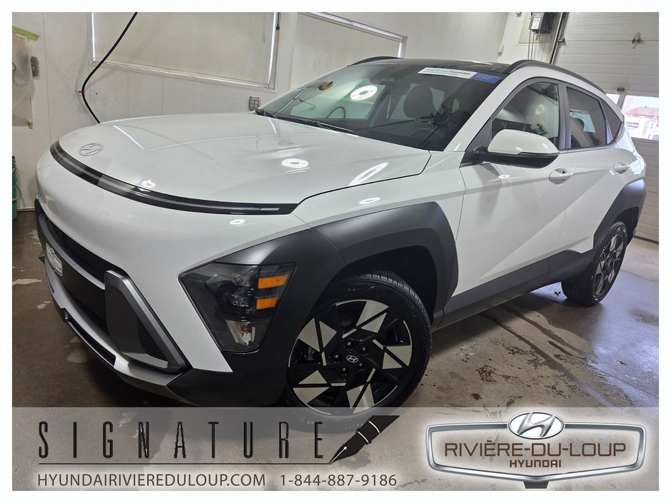 Hyundai Kona PREFERRED+TREND,AWD,CUIR,MAGS,TOIT 2025 à Riviere-Du-Loup, Québec