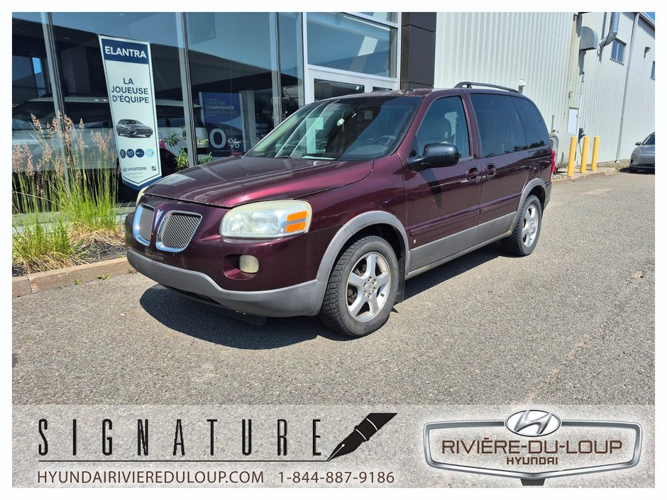 2006 Pontiac Montana SV6 A/C in Riviere-Du-Loup, Quebec
