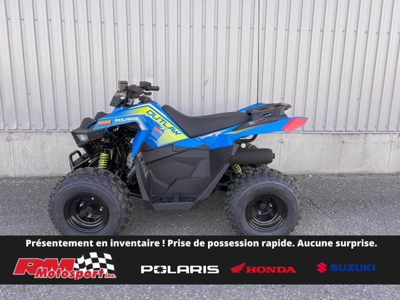 Polaris OUTLAW 70 EFI - VELOCITY BLUE / LIFTED LIME  2025