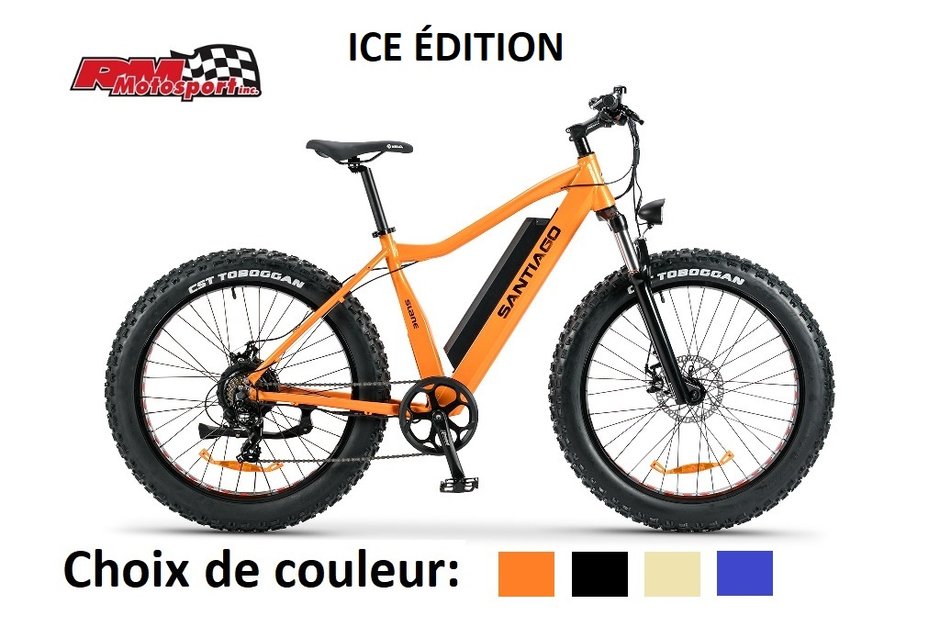 2023 Slane Santiago 4.0 Ice Fat-Bike électrique 48Volts 500W