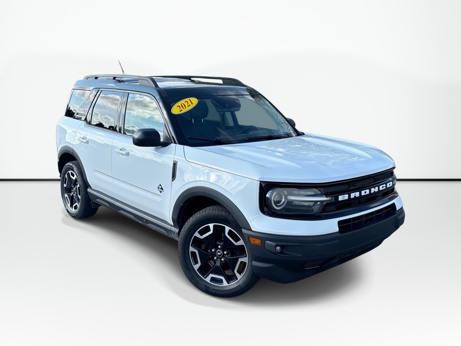 2021 Ford Bronco Sport Outer Banks | Leather | Roof | HtdWheel | Cam in Saint John, New Brunswick