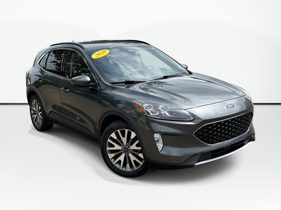 2020 Ford ESCAPE Titanium Hybrid | Leather | Nav | Cam | USB | in Saint John, New Brunswick