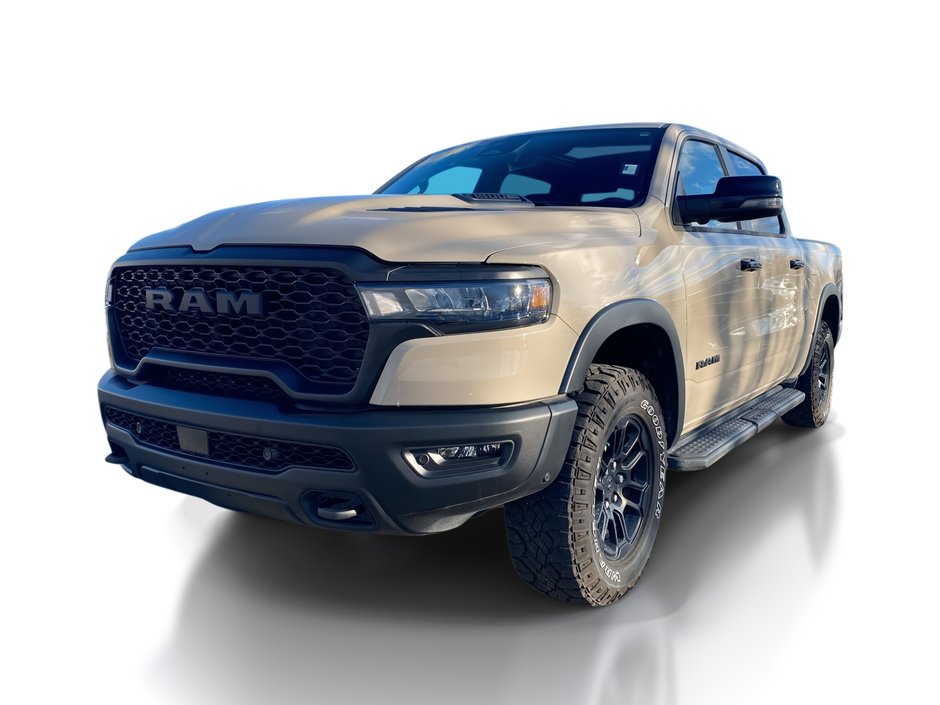 2025 Ram 1500 REBEL | Leather | Cam | HtWheel | Warranty to 2029