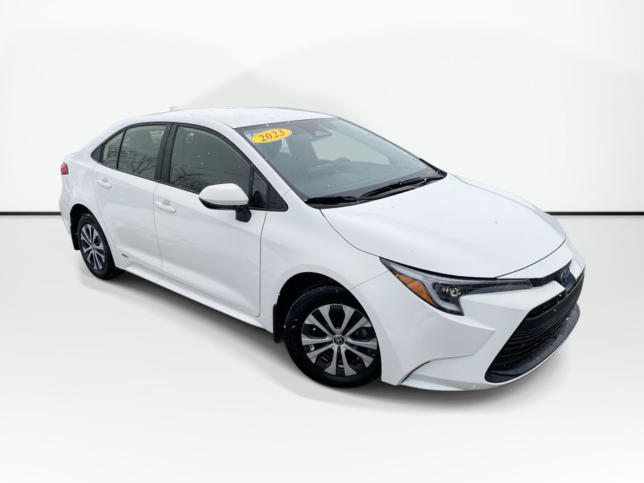 Toyota Corolla HYBRID LE | Cam | USB | HtdSeat | Warranty to 2031 2023 à Saint John, Nouveau-Brunswick
