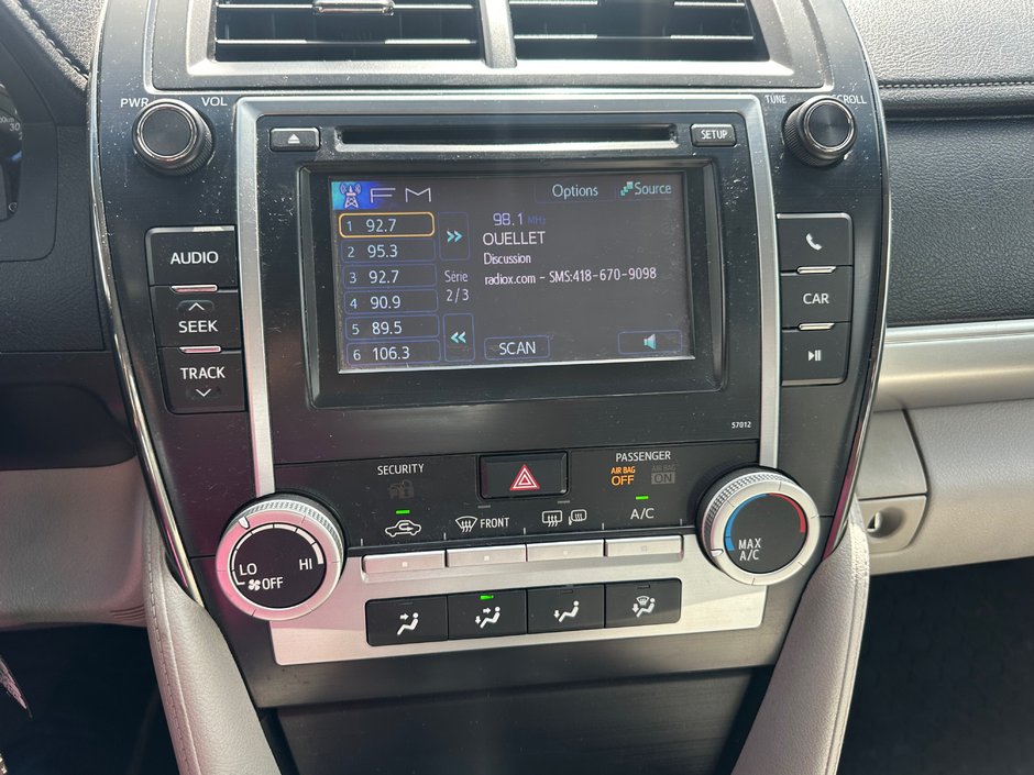 Toyota Camry LE 2012-7