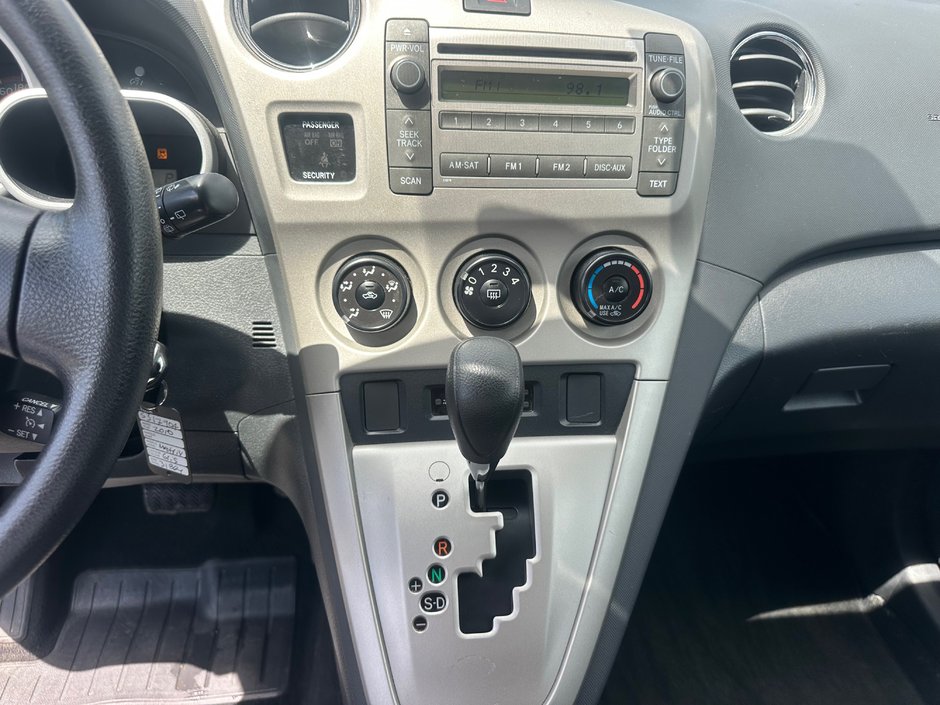 Toyota Matrix XR 2010-12