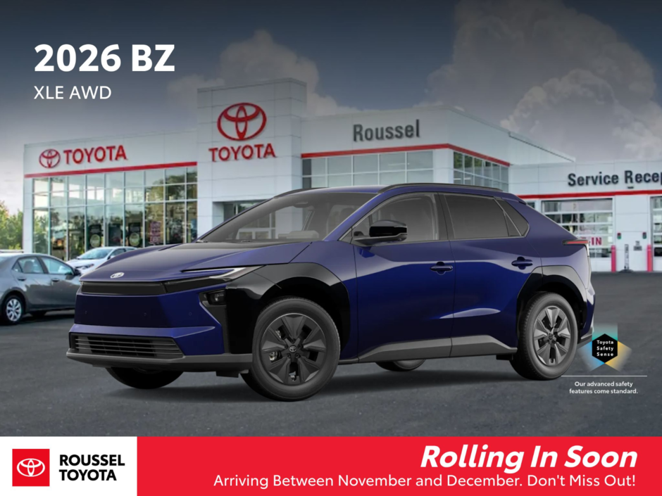 Toyota BZ XLE AWD 2026 à Miramichi, Nouveau-Brunswick