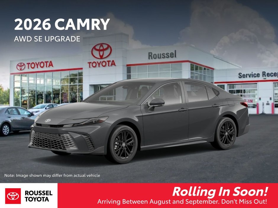 Toyota Camry Hybrid SE Upgrade AWD 2026 à Miramichi, Nouveau-Brunswick