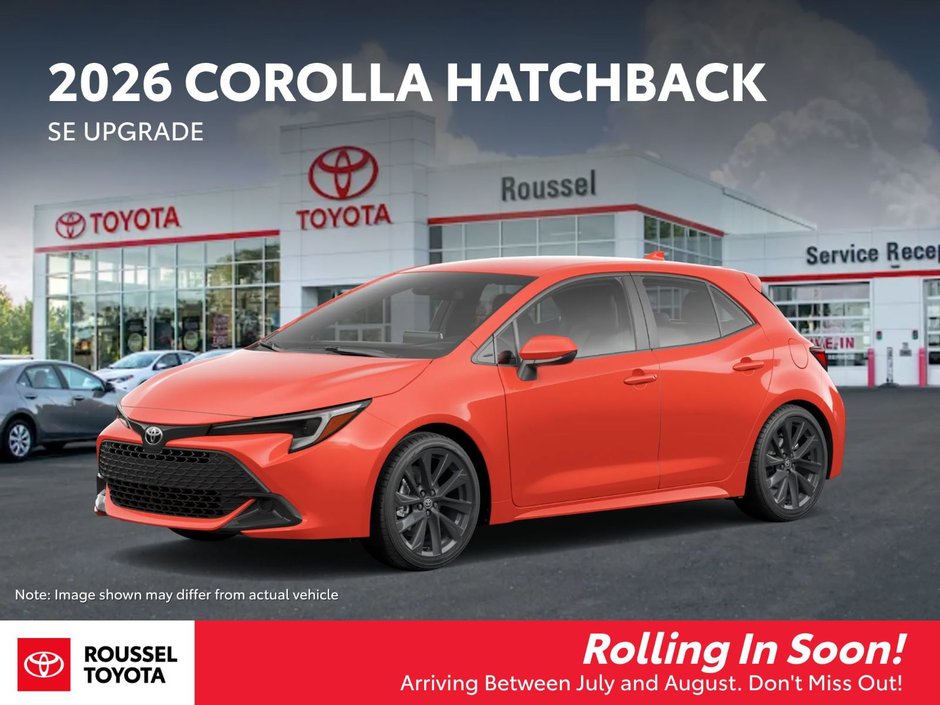 2026 Toyota Corolla Hatchback SE Upgrade in Miramichi, New Brunswick