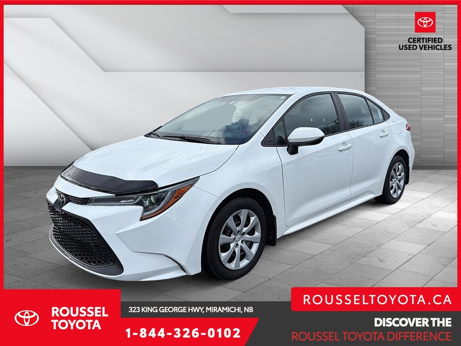 Toyota Corolla LE 2020 à Miramichi, Nouveau-Brunswick
