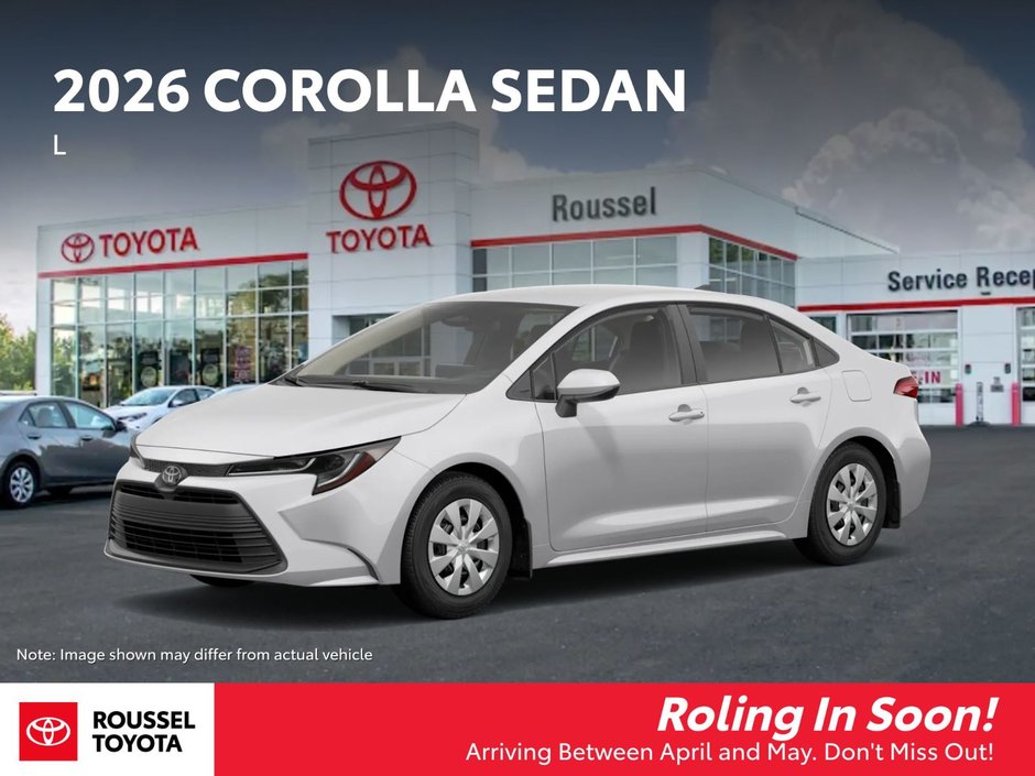 Toyota Corolla L 2026 à Miramichi, Nouveau-Brunswick
