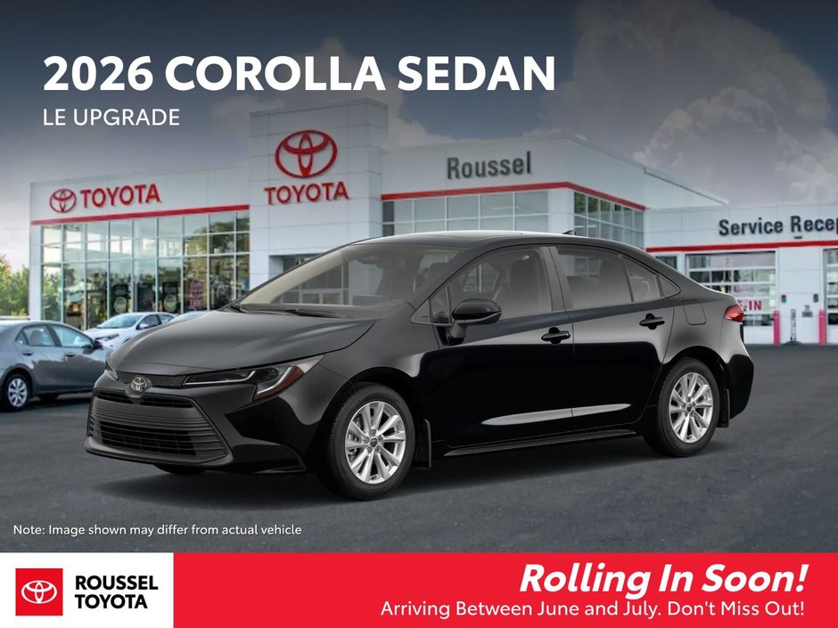 2026 Toyota Corolla LE Upgrade in Miramichi, New Brunswick