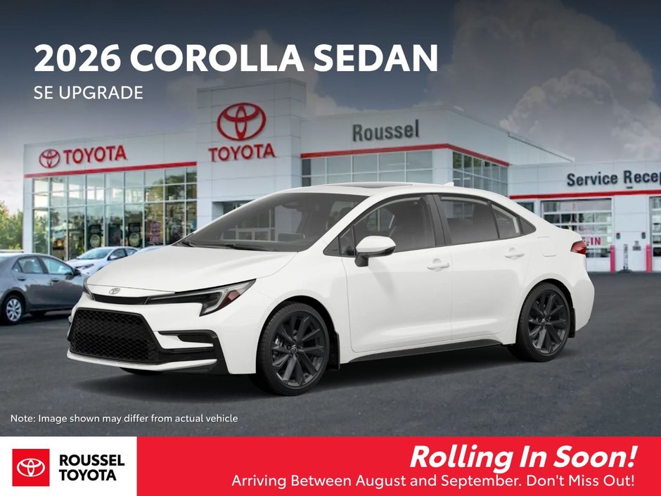 Toyota Corolla SE Upgrade 2026 à Miramichi, Nouveau-Brunswick