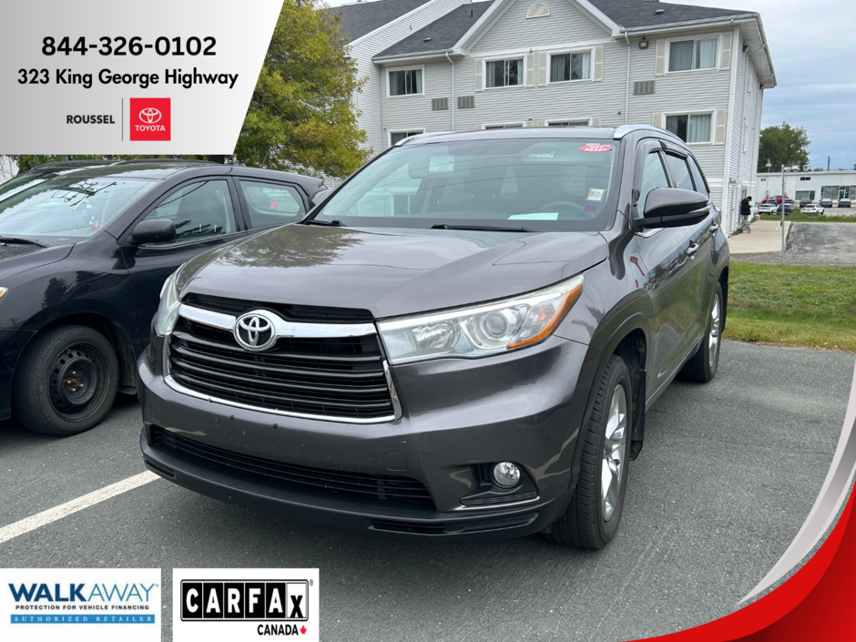 2016  Highlander Limited in Miramichi, New Brunswick