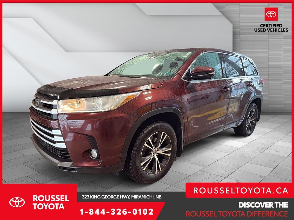 Toyota Highlander LE 2019 à Miramichi, Nouveau-Brunswick