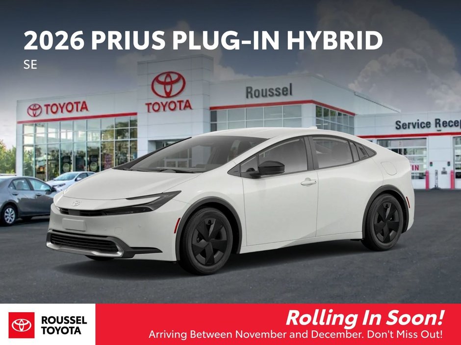 2026 Toyota Prius Plug-in Hybrid SE in Miramichi, New Brunswick