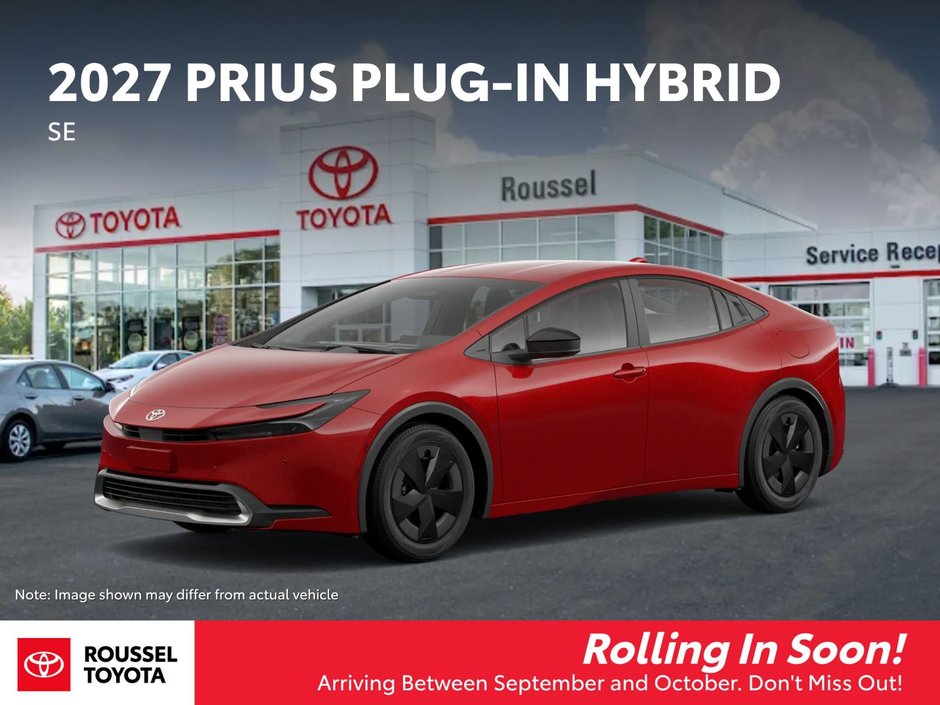 Toyota Prius Plug-in Hybrid SE 2027 à Miramichi, Nouveau-Brunswick