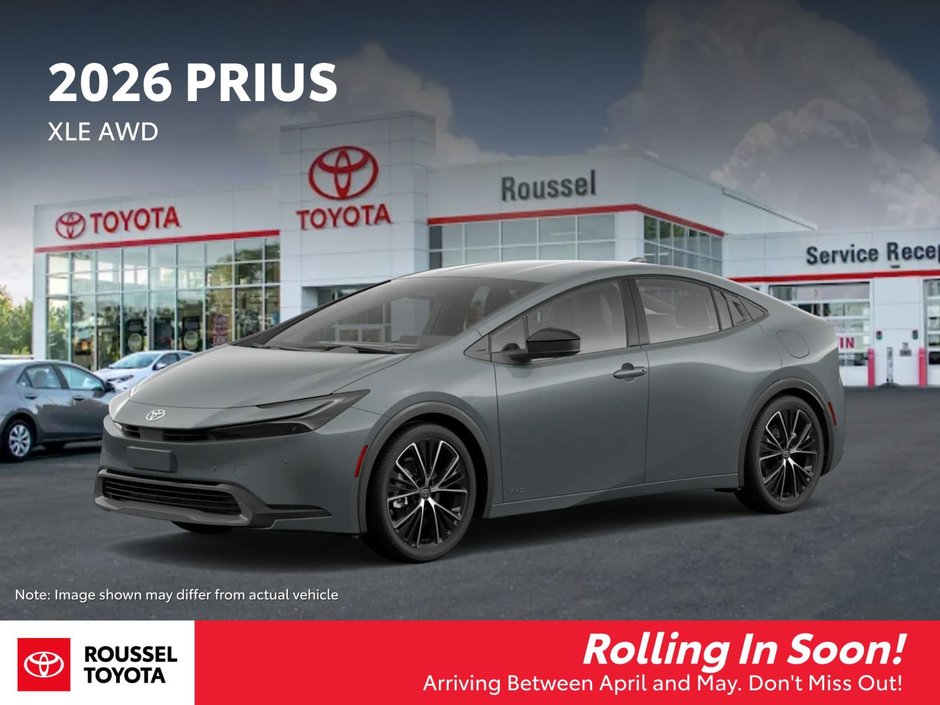 Toyota Prius XLE AWD 2026 à Miramichi, Nouveau-Brunswick