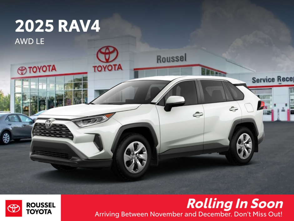Toyota RAV4 LE 2025 à Miramichi, Nouveau-Brunswick