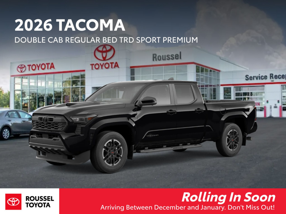 Toyota Tacoma TRD Sport Premium 2026 à Miramichi, Nouveau-Brunswick