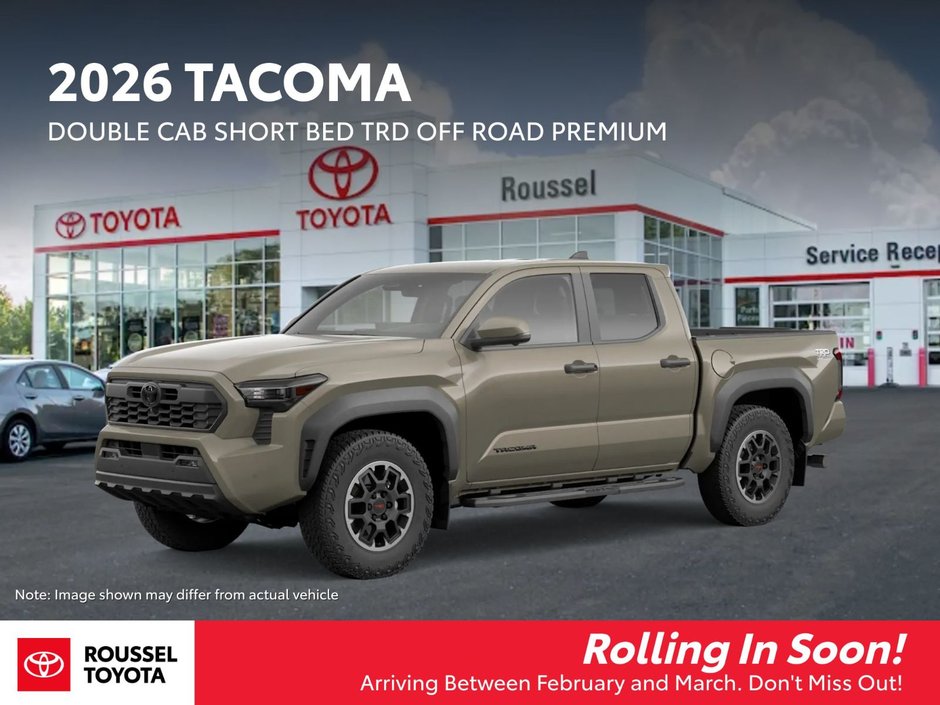 Toyota Tacoma TRD Off Road Premium 2026 à Miramichi, Nouveau-Brunswick