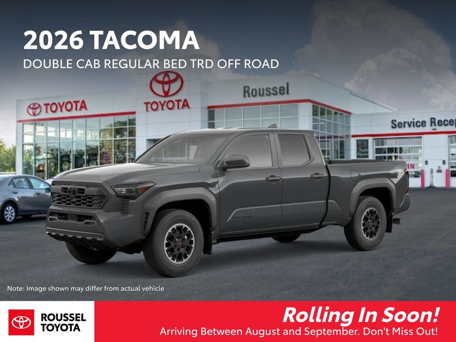Toyota Tacoma TRD Off Road 2026 à Miramichi, Nouveau-Brunswick