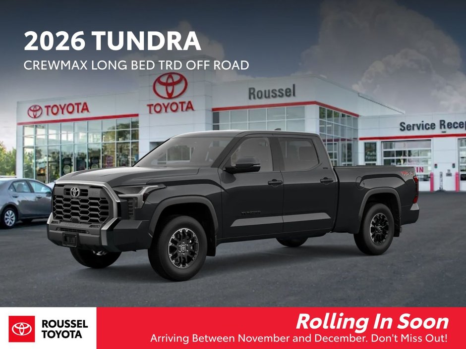 Toyota Tundra TRD OFF ROAD 2026 à Miramichi, Nouveau-Brunswick