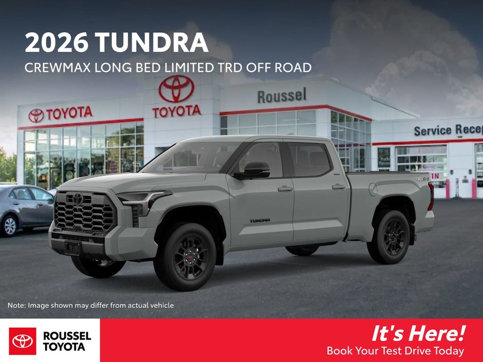 2026 Toyota Tundra LIMITED TRD OFF ROAD in Miramichi, New Brunswick