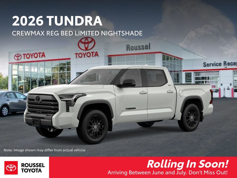 Toyota Tundra LIMITED NIGHTSHADE 2026 à Miramichi, Nouveau-Brunswick