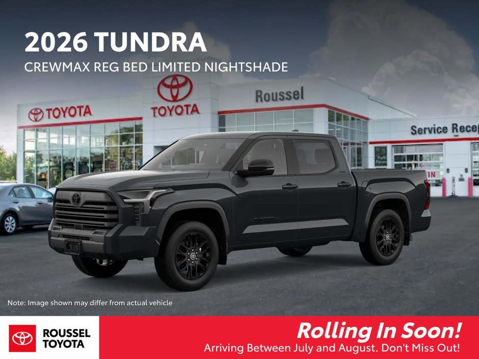 2026 Toyota Tundra LIMITED NIGHTSHADE in Miramichi, New Brunswick