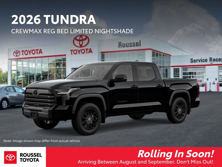 Toyota Tundra LIMITED NIGHTSHADE 2026 à Miramichi, Nouveau-Brunswick