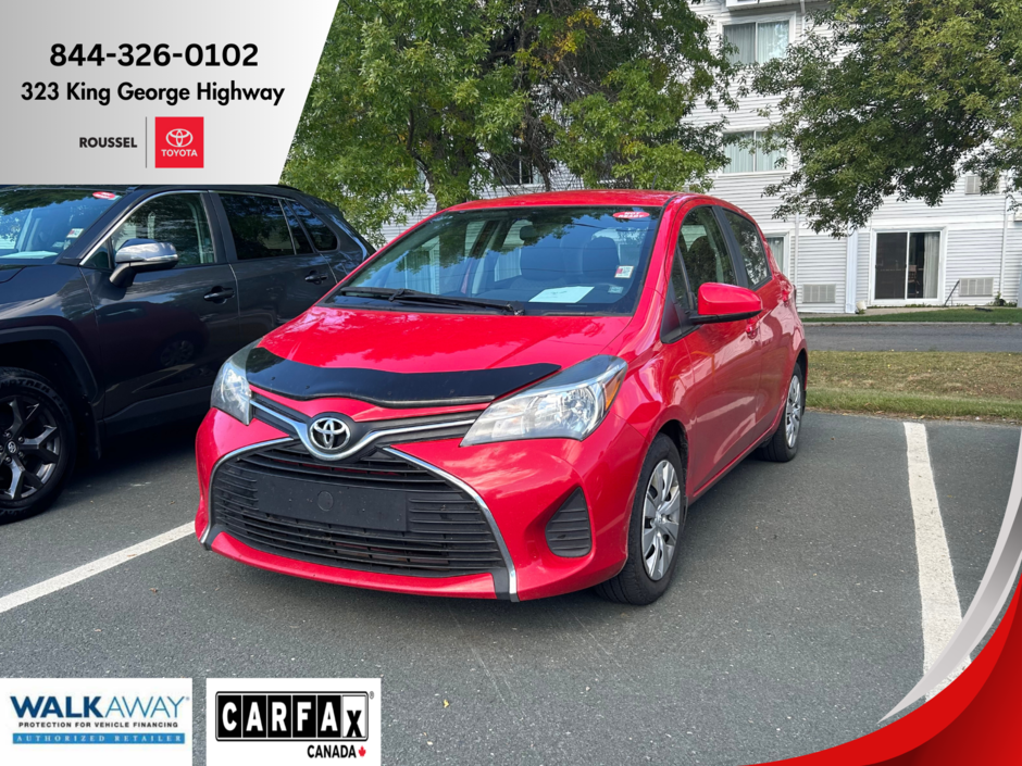 2015  Yaris Hatchback 5DR LE 4A in Miramichi, New Brunswick