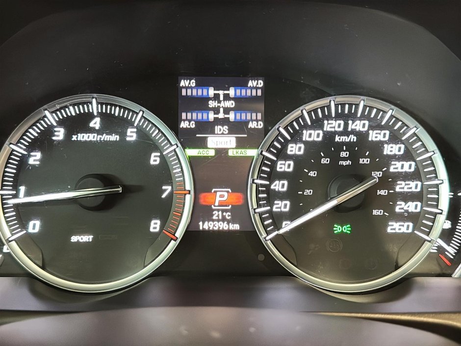 Acura TLX V6 ELITE AWD GPS CUIR TOIT SIEGES VENTILES 2015-27