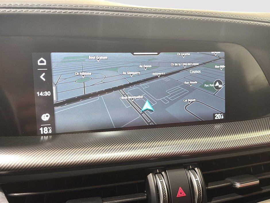 Alfa Romeo Stelvio VELOCE Q4 TOIT CUIR ROUGE GPS CARPLAY 2022-28