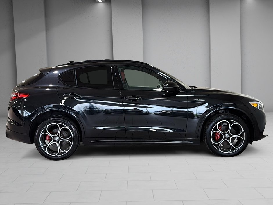Alfa Romeo Stelvio VELOCE Q4 TOIT CUIR ROUGE GPS CARPLAY 2022-16