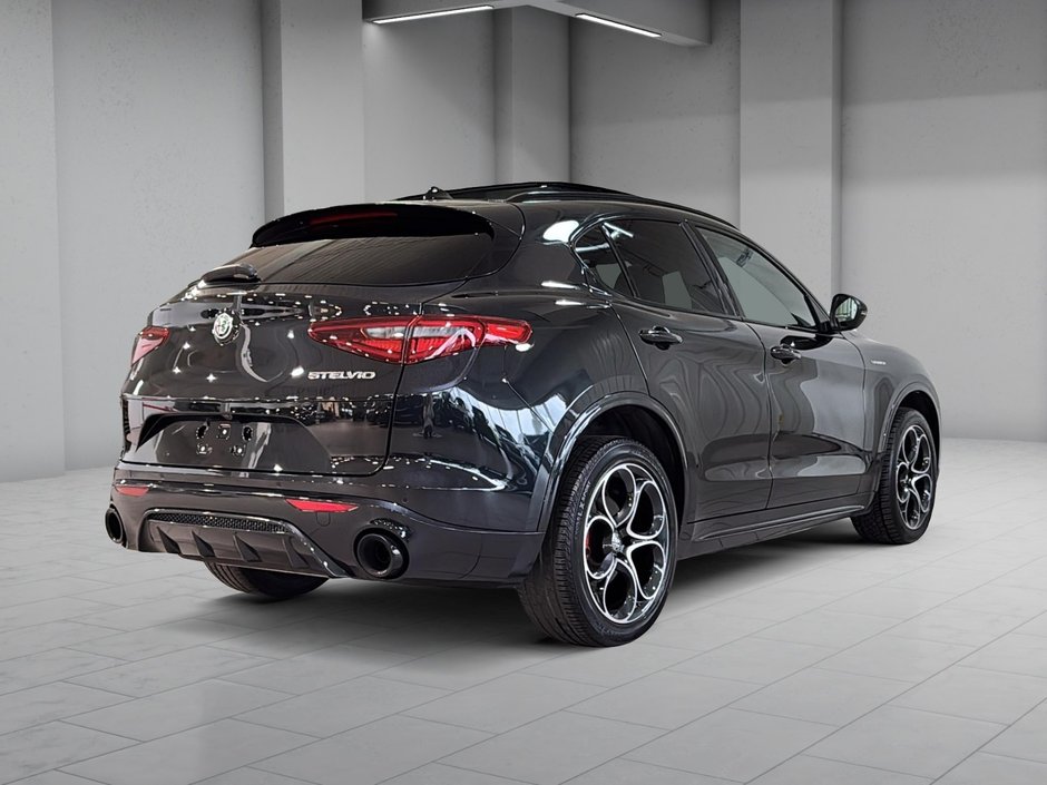 Alfa Romeo Stelvio VELOCE Q4 TOIT CUIR ROUGE GPS CARPLAY 2022-15