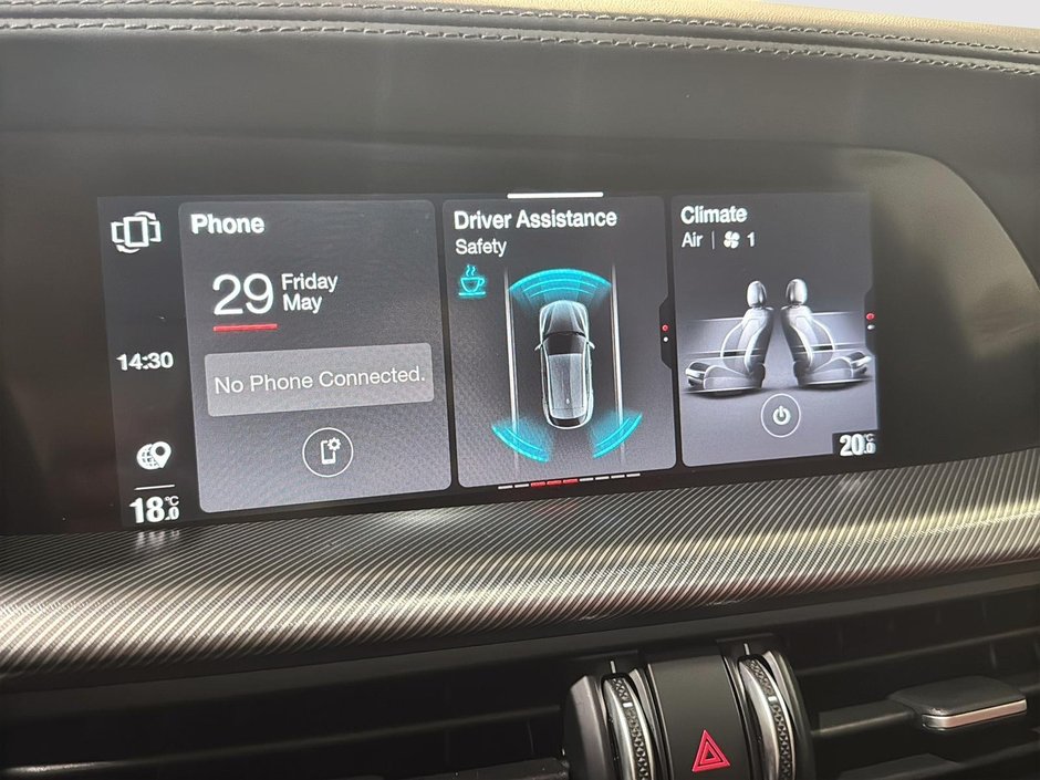 Alfa Romeo Stelvio VELOCE Q4 TOIT CUIR ROUGE GPS CARPLAY 2022-30