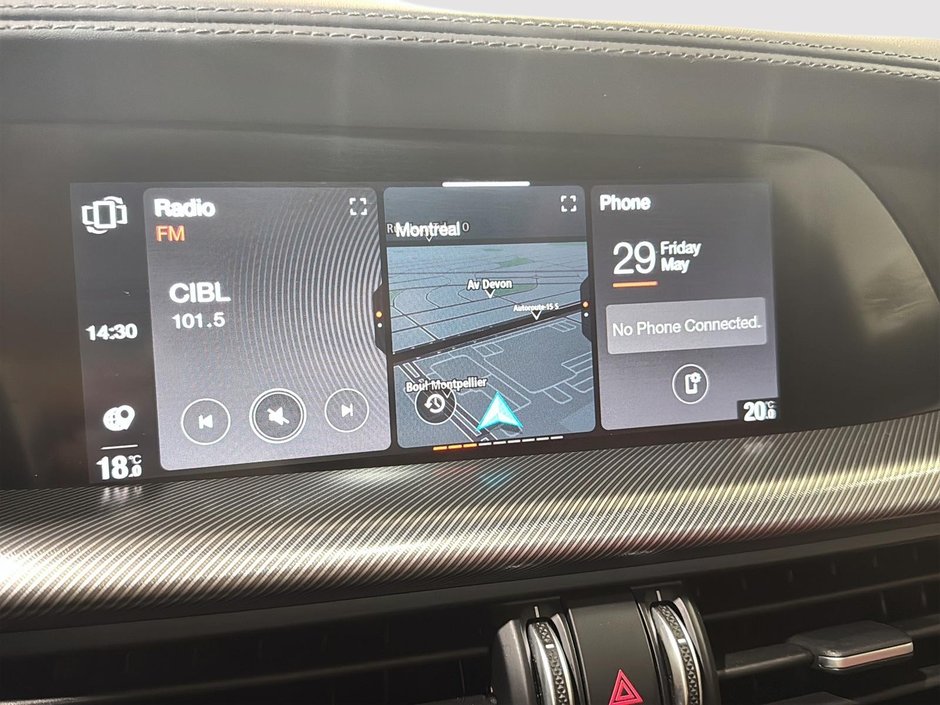 Alfa Romeo Stelvio VELOCE Q4 TOIT CUIR ROUGE GPS CARPLAY 2022-29