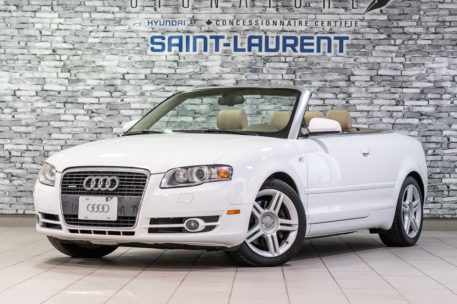 Audi A4 2.0T CONVERTIBLE BAS KILOMETRAGE 2007 à Montréal, Québec