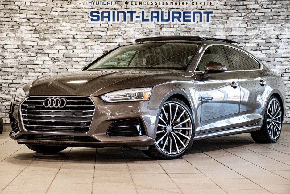 2018 Audi A5 Sportback PROGRESSIV S-LINE QUATTRO TOIT OUVRANT NAVIGATION-0