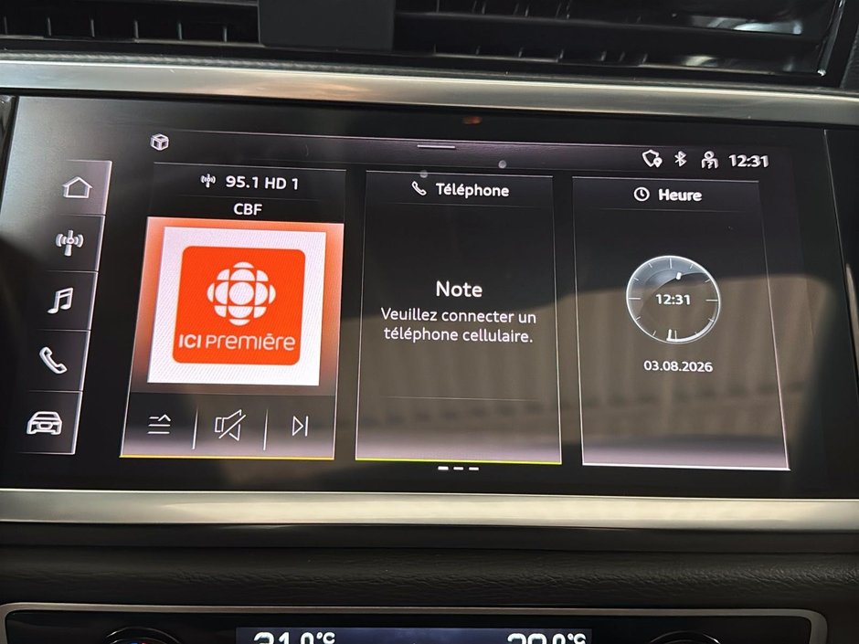 Audi Q3 AWD TOIT PANORAMIQUE CUIR CARPLAY 2025-27