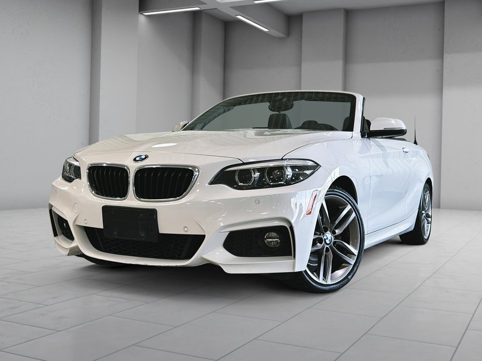 BMW 2 Series 230I XDRIVE CONVERTIBLE MSPORT PREMIUM AMELIORE CUIR GPS 2019-0