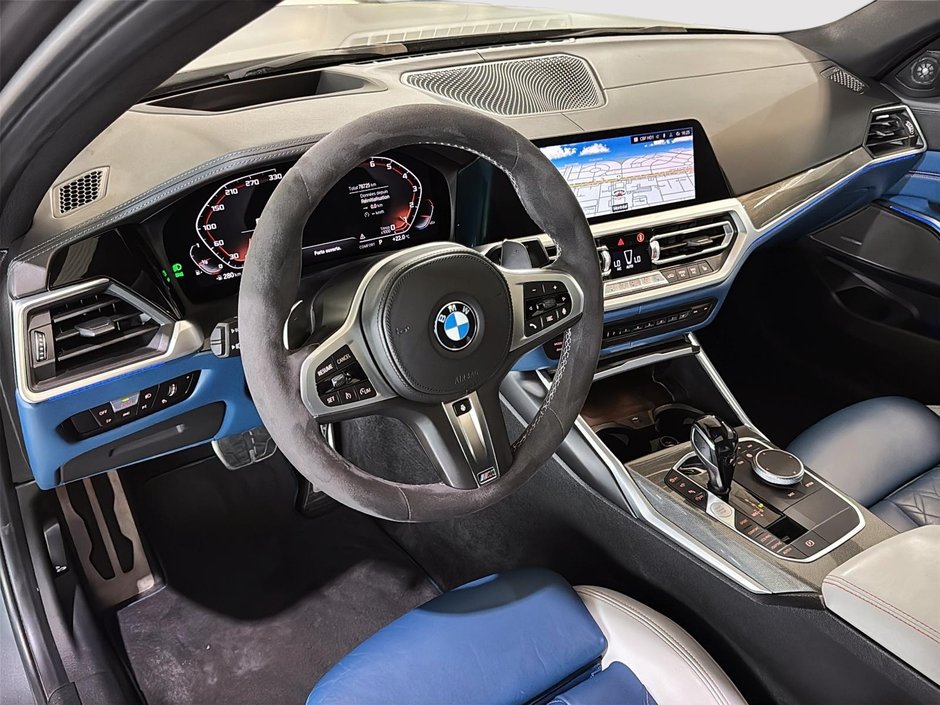 BMW 3 Series M340I XDRIVE CARBON FIBER PACK CUIR BI-TON GPS 2020-3