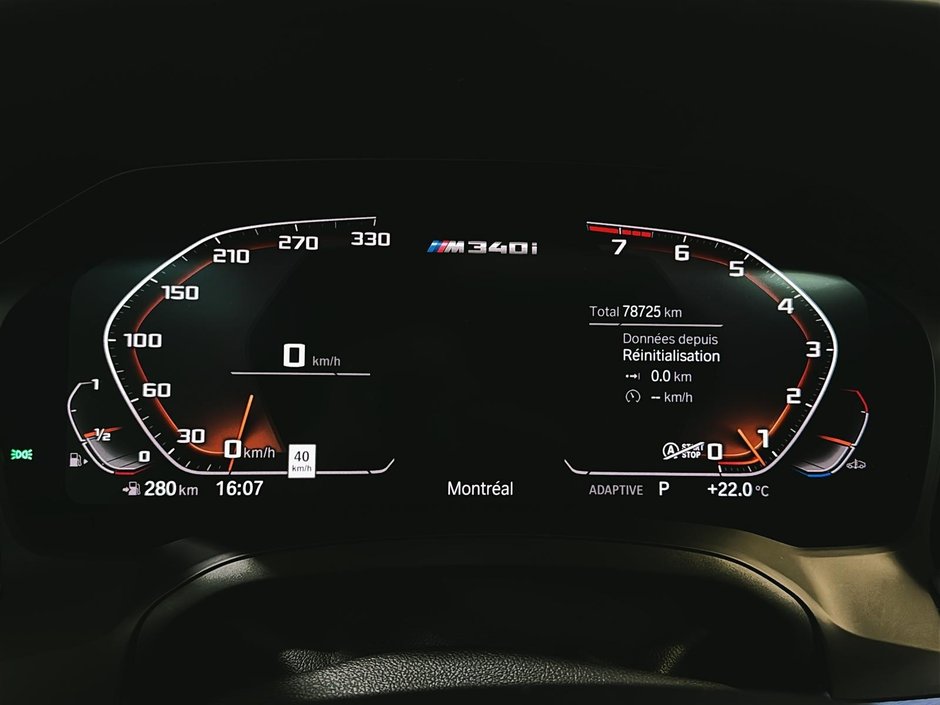BMW 3 Series M340I XDRIVE CARBON FIBER PACK CUIR BI-TON GPS 2020-32