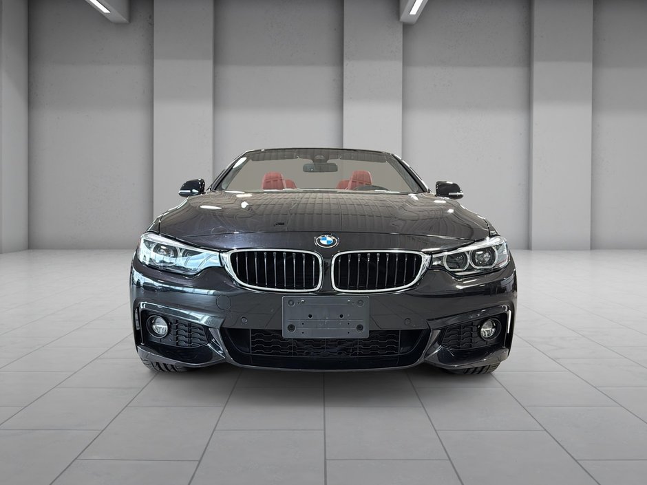 BMW 4 Series 430i XDRIVE CONVERTIBLE MSPORT PKG CUIR ROUGE GPS 2019-7