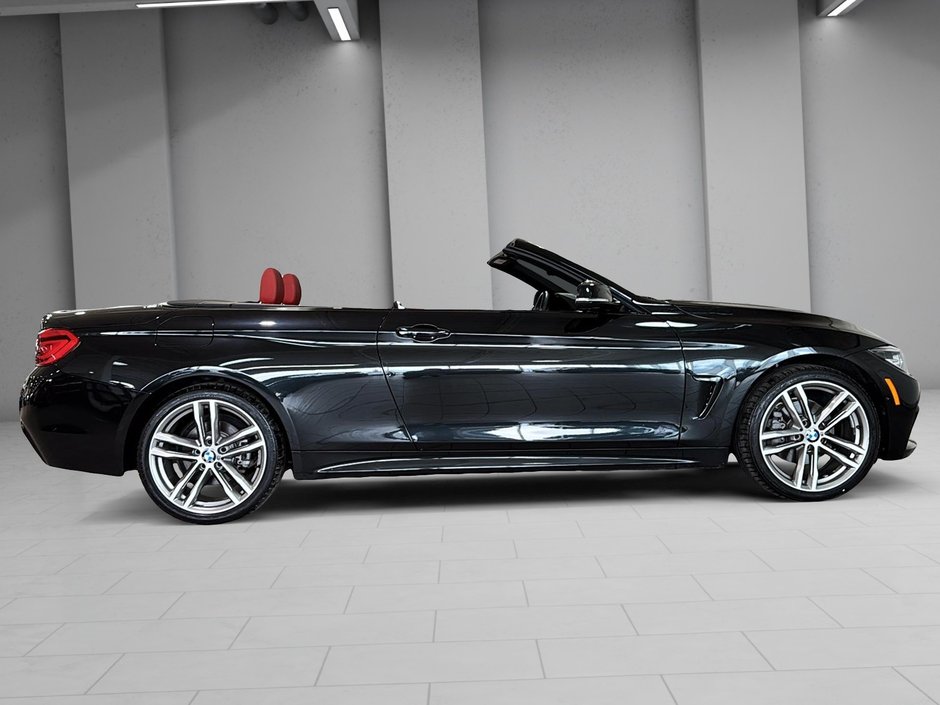 BMW 4 Series 430i XDRIVE CONVERTIBLE MSPORT PKG CUIR ROUGE GPS 2019-16