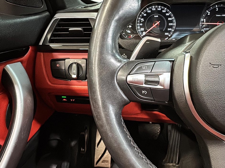 BMW 4 Series 430i XDRIVE CONVERTIBLE MSPORT PKG CUIR ROUGE GPS 2019-31